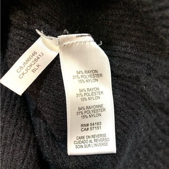 Calvin Klein Ruffle Neck Sweater - Picture 3 of 5